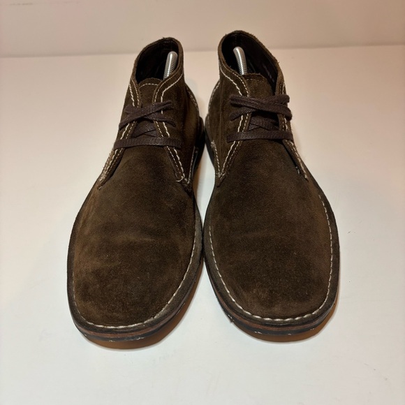 John Varvatos Men’s Hipster Brown Suede Chukka Boots Size 9 M Chelsea Boots - Picture 6 of 10